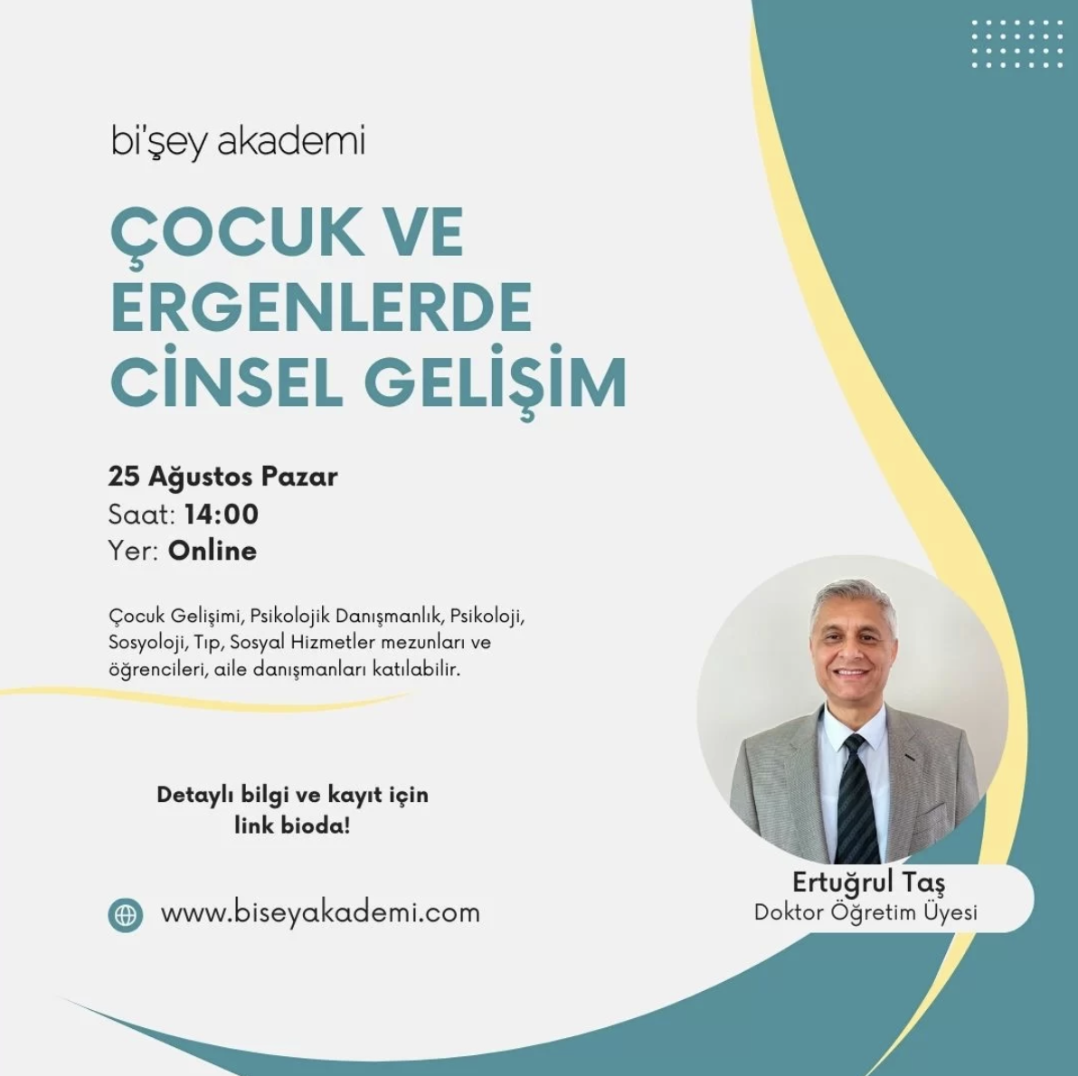 Bi'Şey Grup Danışmanlık Mesleki Gelişim Programları Serisi